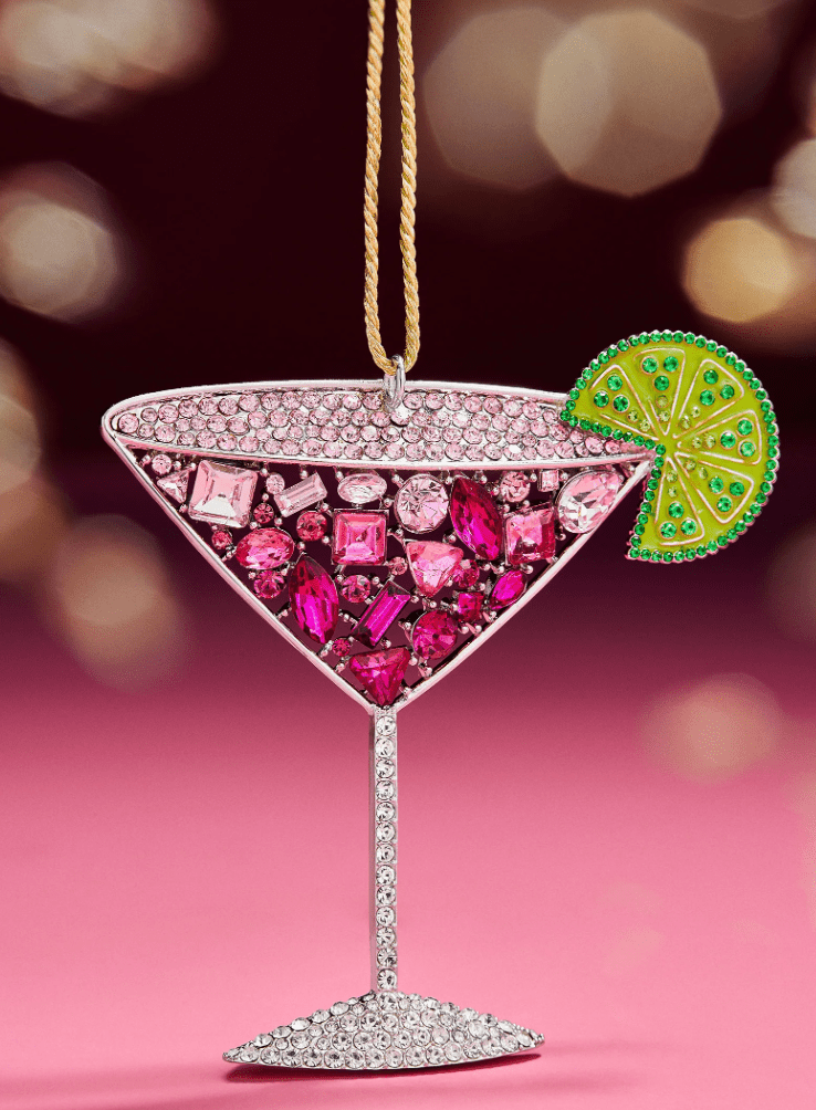 Sippin’ Pretty Cosmo Ornament - Detour Boutiques
