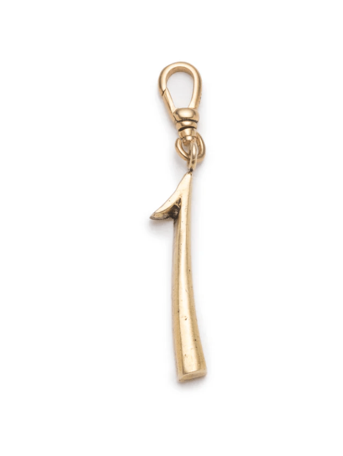 Small Plaza Number Charm - Detour Boutiques