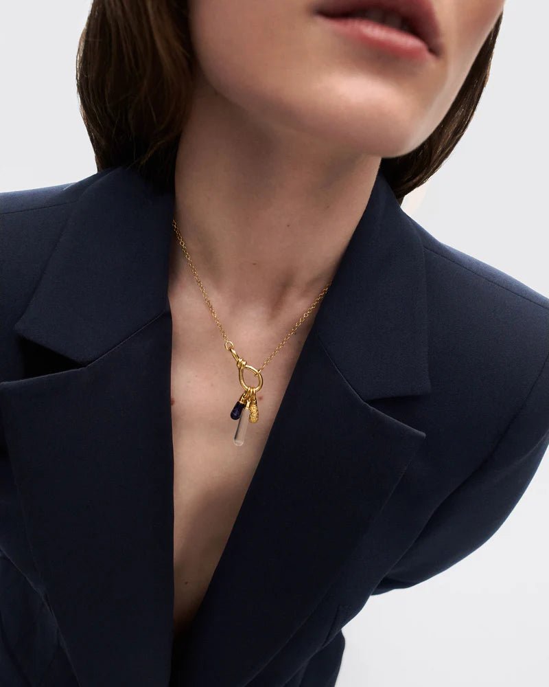 Sodalite Drop Pendant - Detour Boutiques