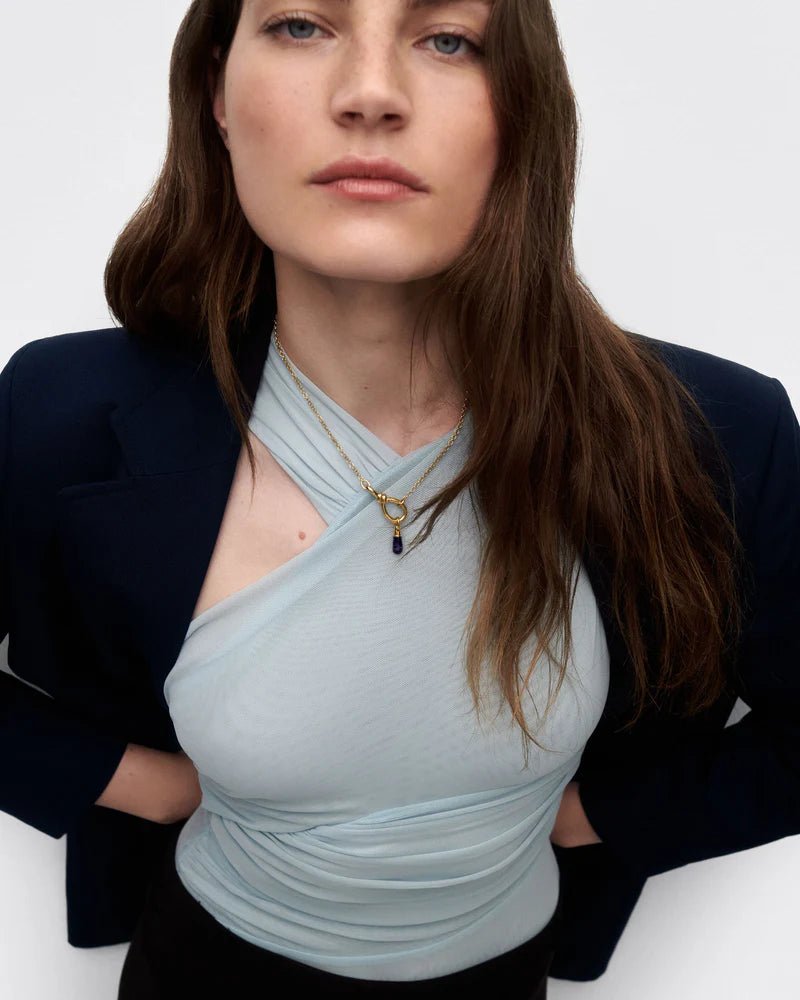 Sodalite Drop Pendant - Detour Boutiques