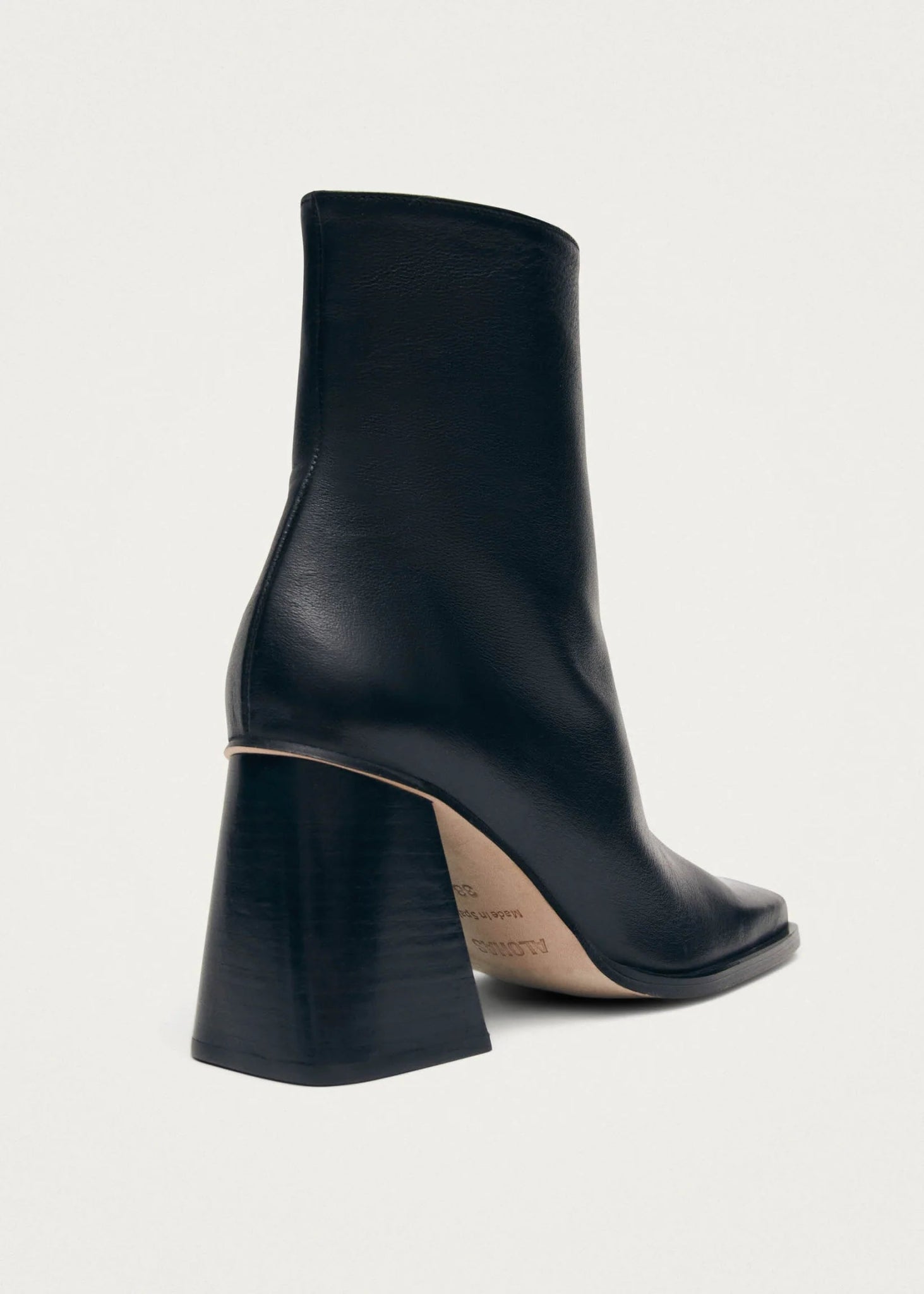 South Black Leather Ankle Boots - Detour Boutiques
