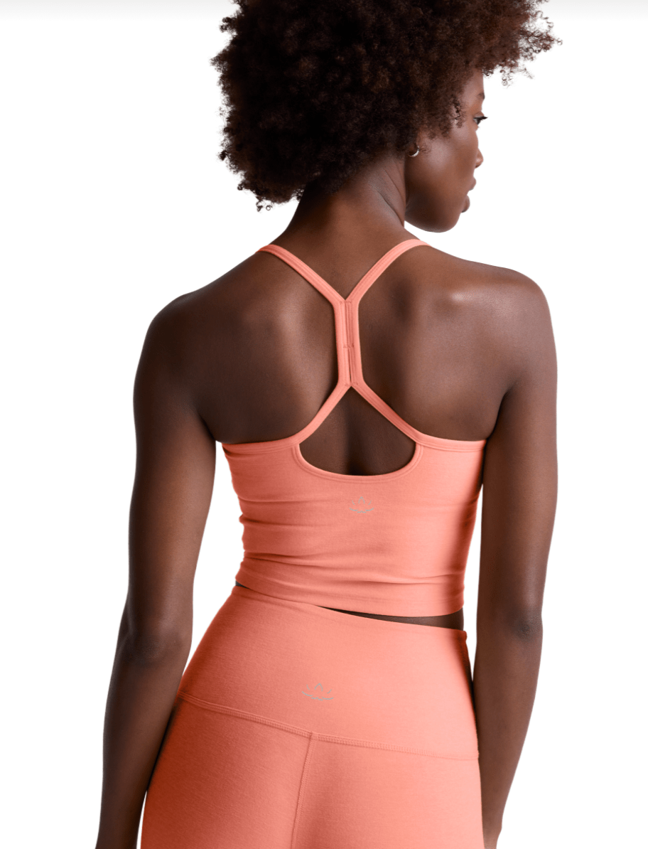 Spacedye Slim Racerback Cropped Tank - Detour Boutiques
