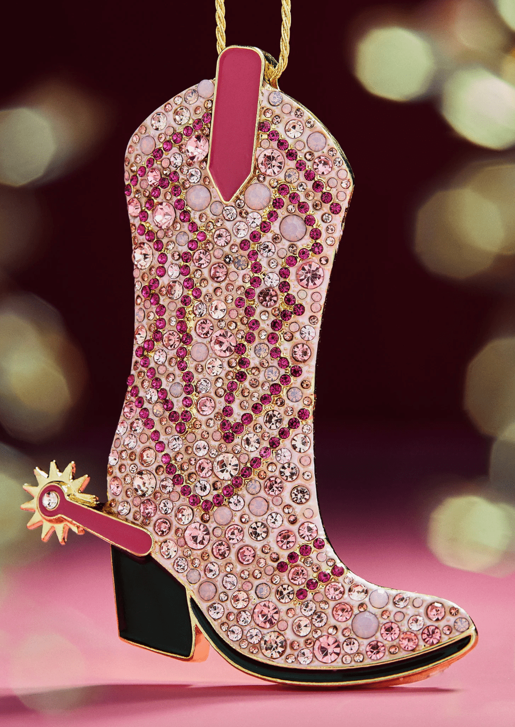 Spur Of The Moment Cowgirl Boot Ornament - Detour Boutiques