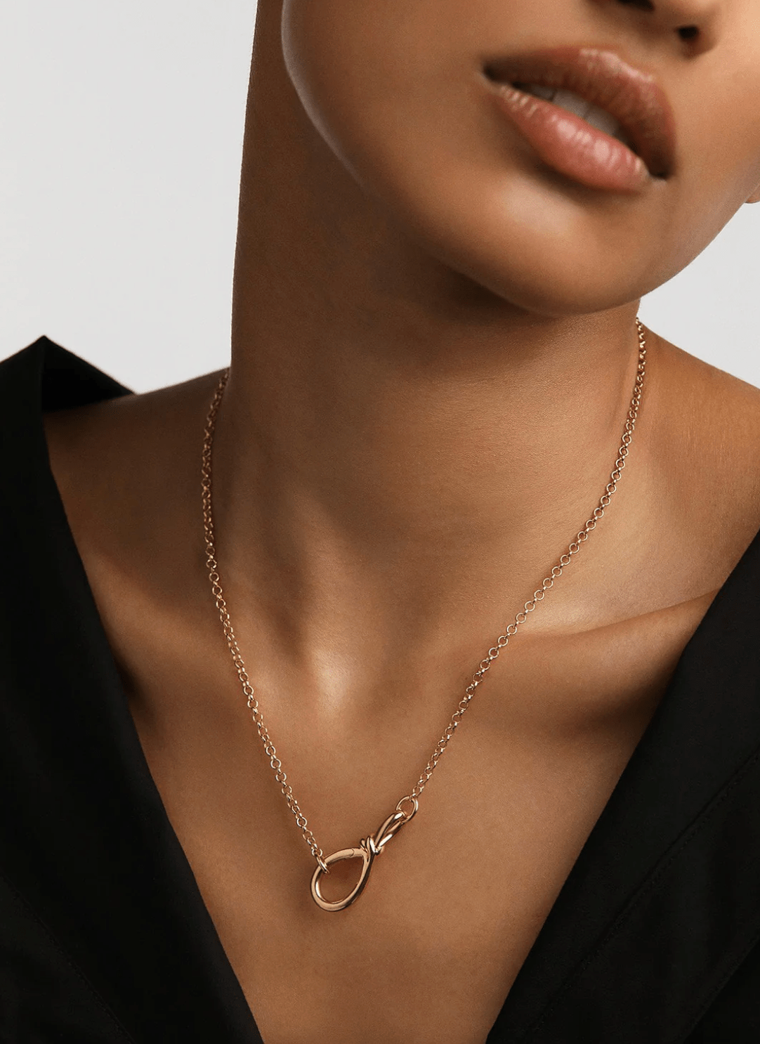 Stacker Clasp Chain Necklace - Detour Boutiques