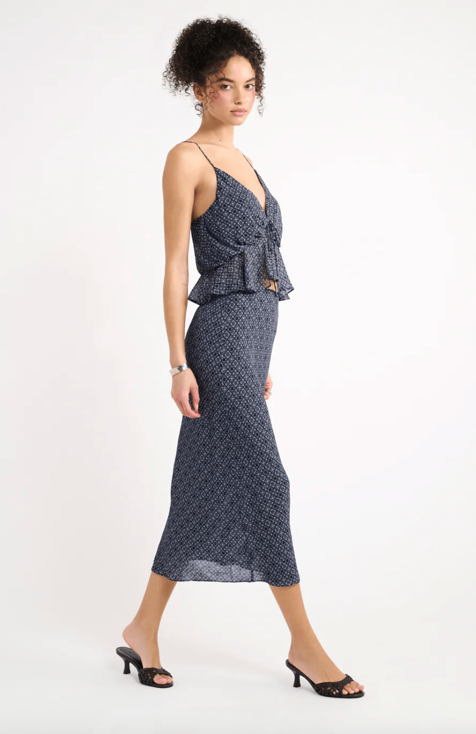 Stroll Midi Skirt - Detour Boutiques