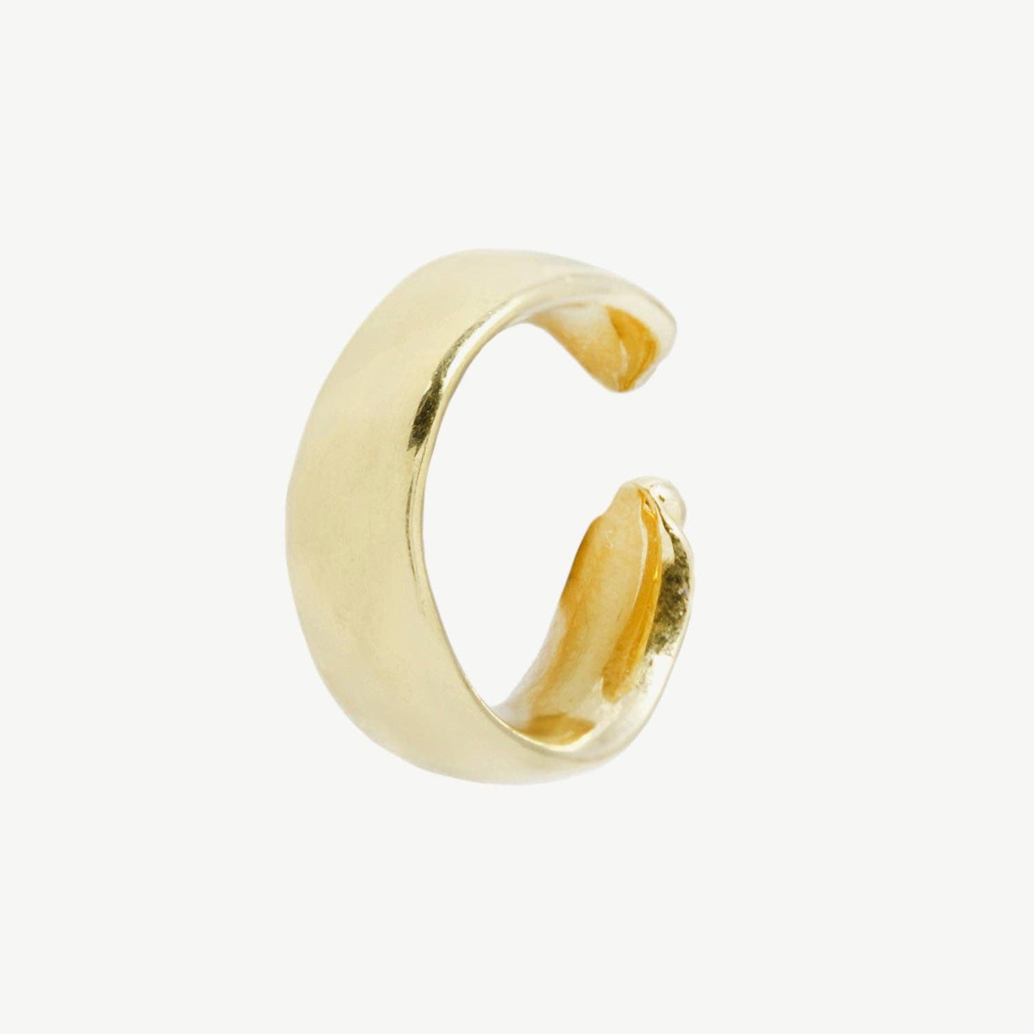 Studio Grun - Dome Ear Cuff in Large/Gold - Detour Boutiques