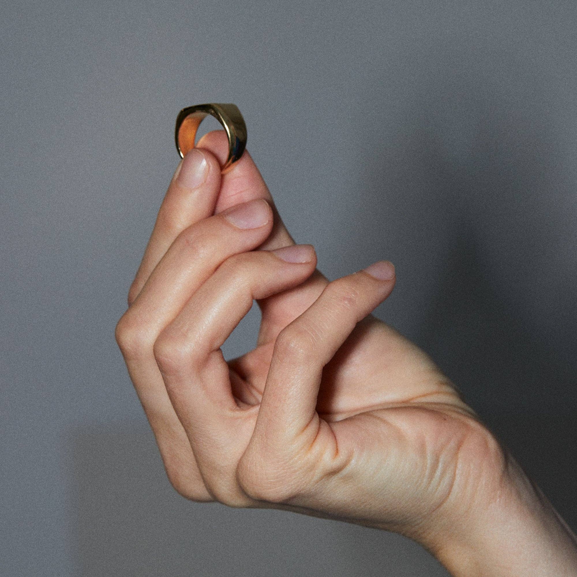 Studio Grun - Hex Ring in Gold - Detour Boutiques