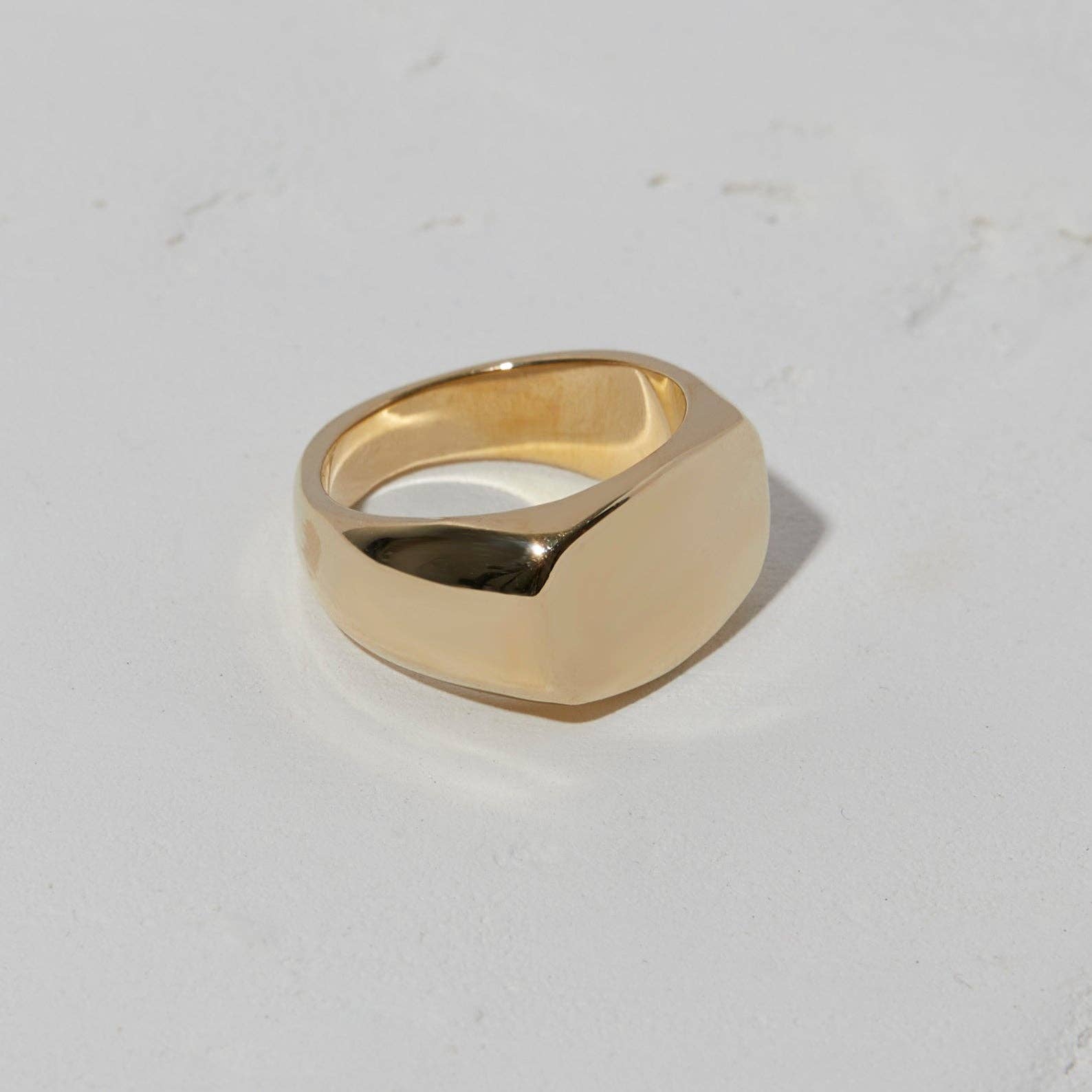 Studio Grun - Hex Ring in Gold - Detour Boutiques