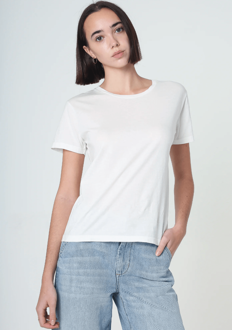 Supima Cotton Crew Neck Tee - Detour Boutiques