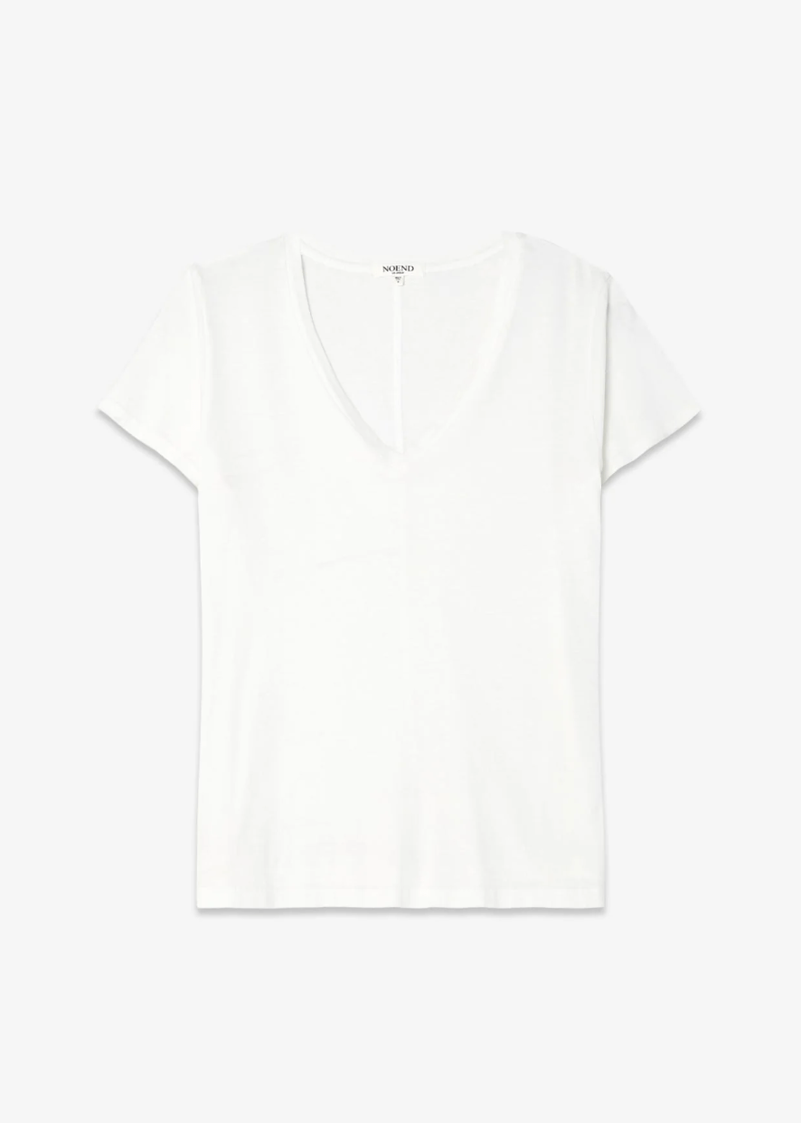 Supima Cotton V Neck Tee - Detour Boutiques