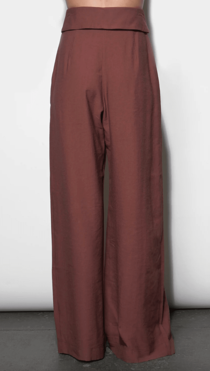 Taryn Waist Tie Detailed Wide Leg Pants - Detour Boutiques