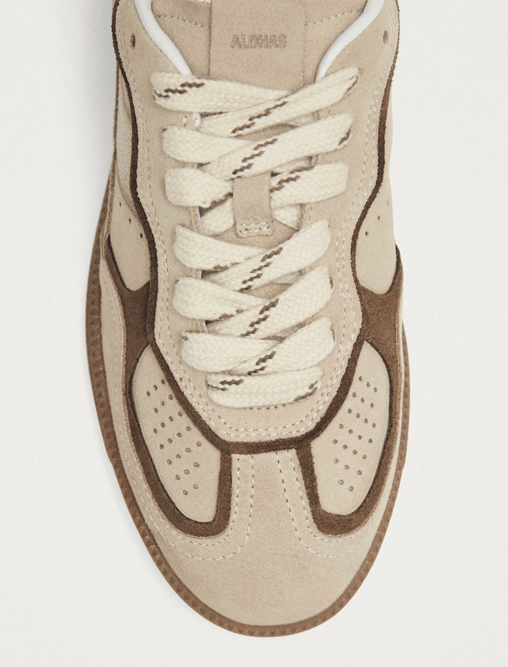 Tb.490 Mule Cream Leather Sneakers - Detour Boutiques