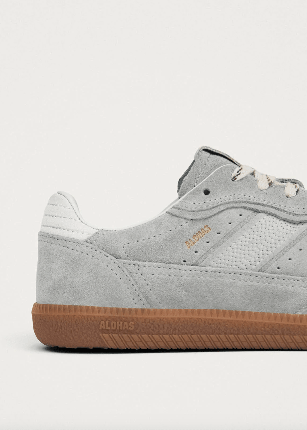 Tb.490 Rife Grey Leather Sneakers - Detour Boutiques
