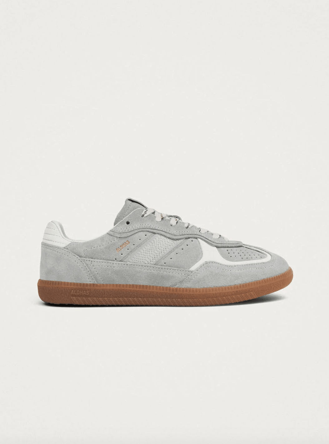 Tb.490 Rife Grey Leather Sneakers - Detour Boutiques