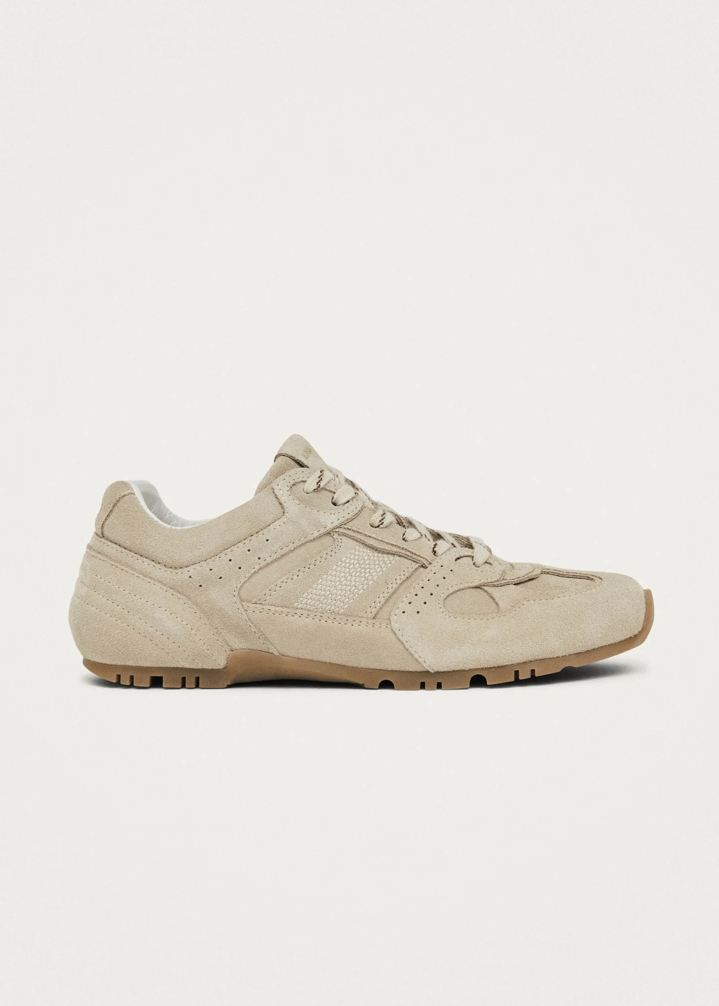 Tb.56 Suede Cream Leather Sneakers - Detour Boutiques