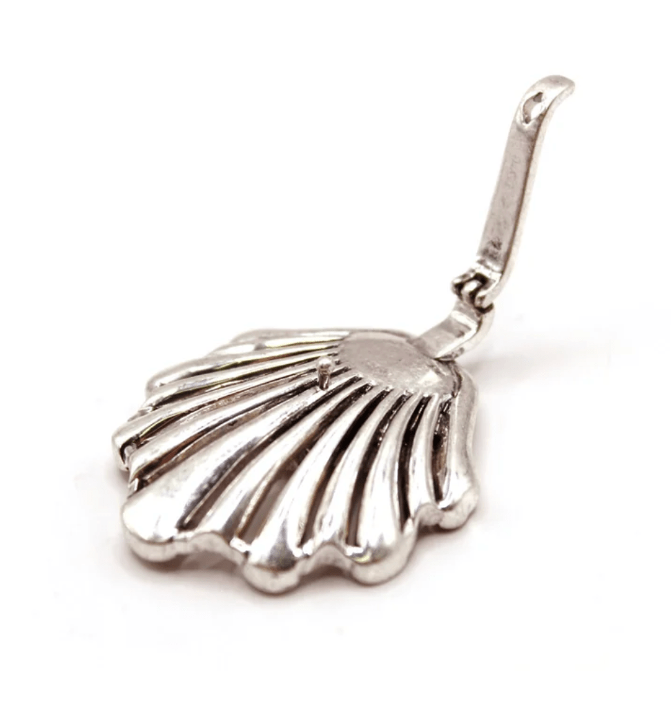 The Birth of Venus Crystal Pearl Shell Charm - Detour Boutiques