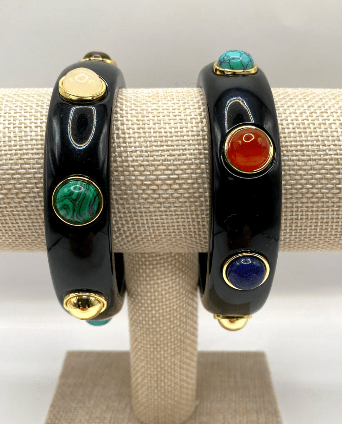 The Diana Resin Gemstone Bangle - Detour Boutiques