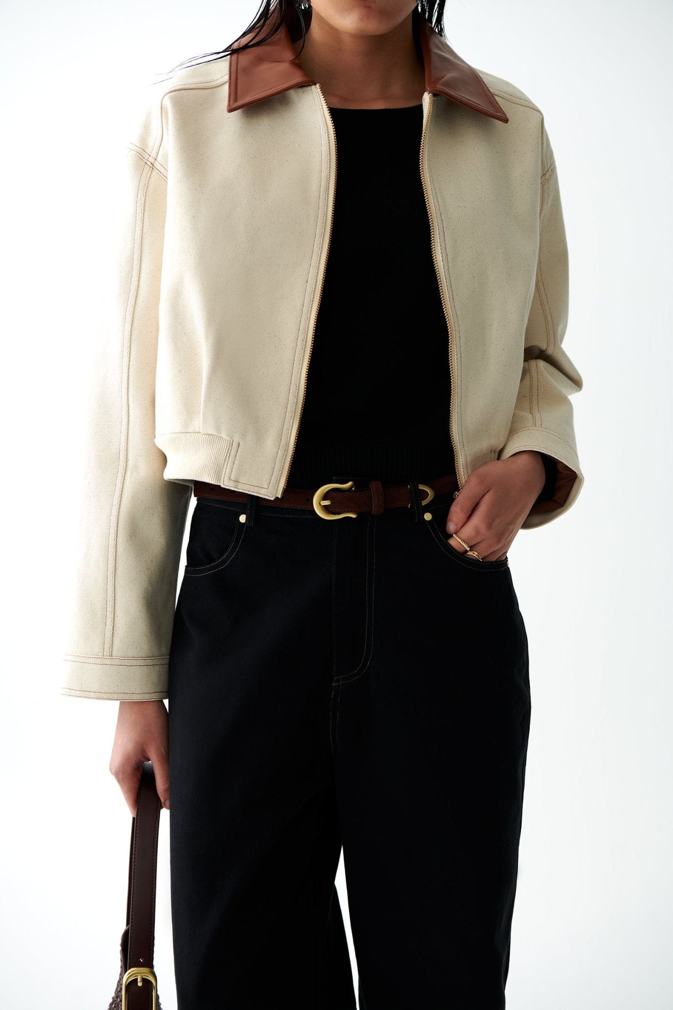 The Duckie Bomber Jacket - Detour Boutiques