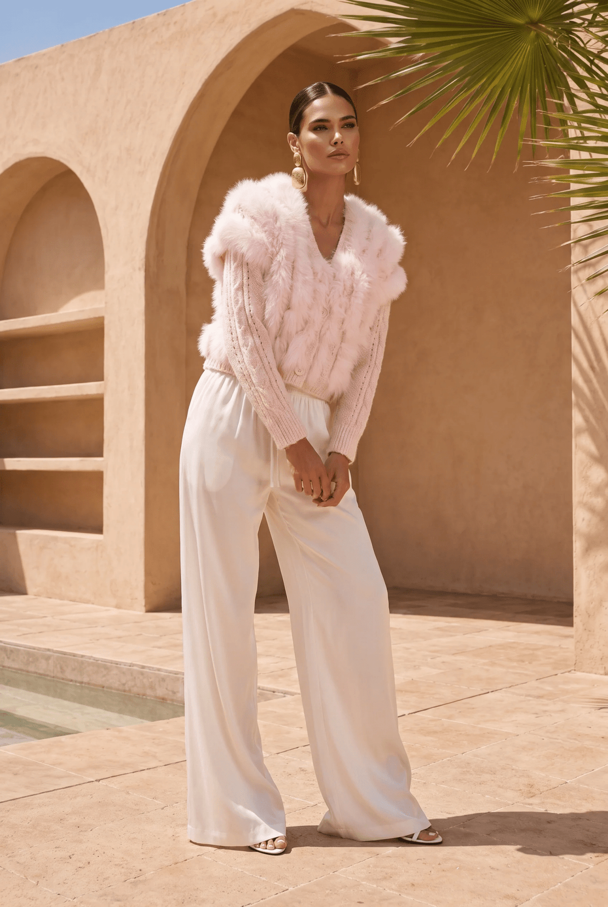 The Ever After Fur Cardigan - Detour Boutiques