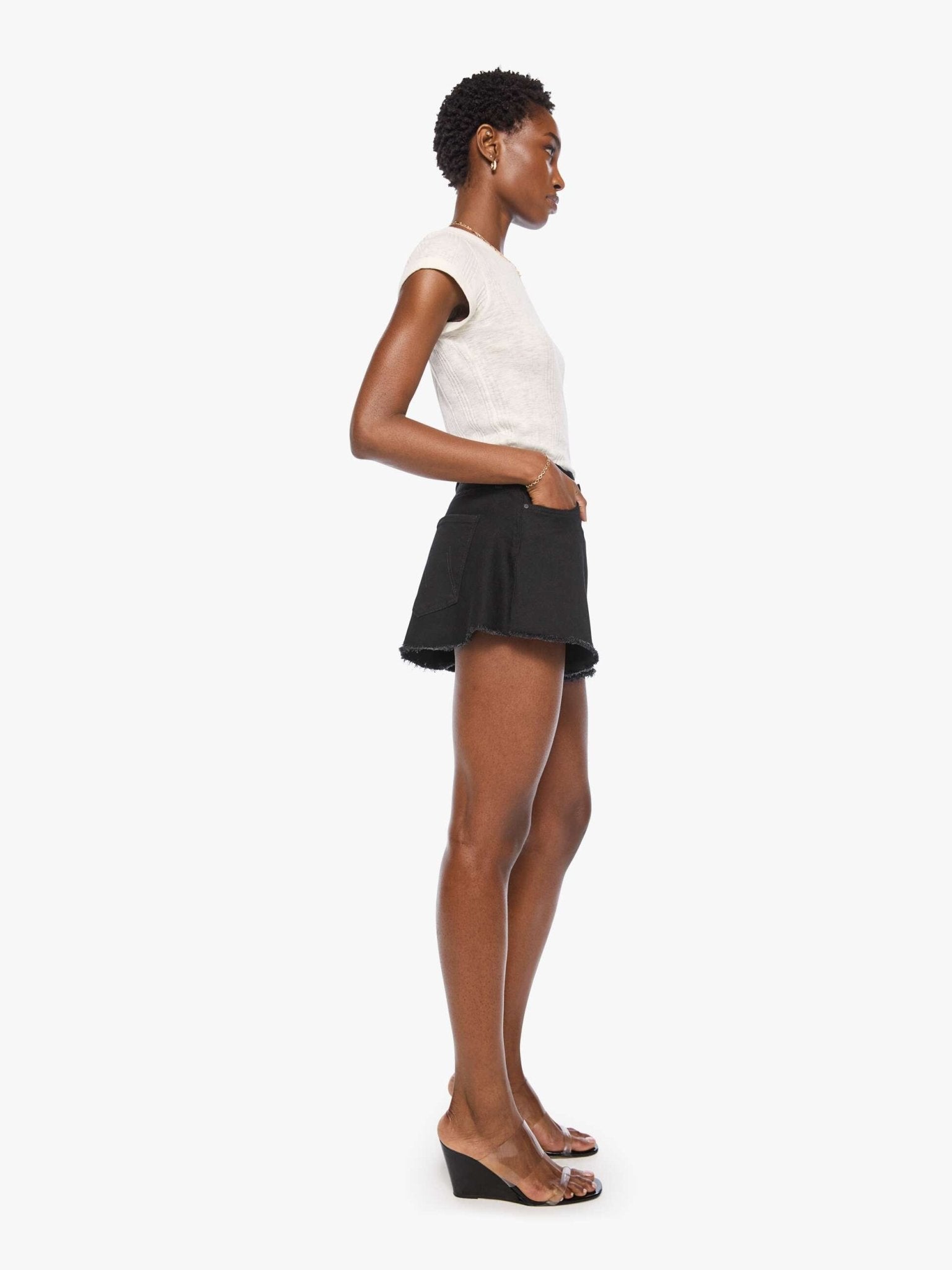 The Flutter Short Fray - Detour Boutiques