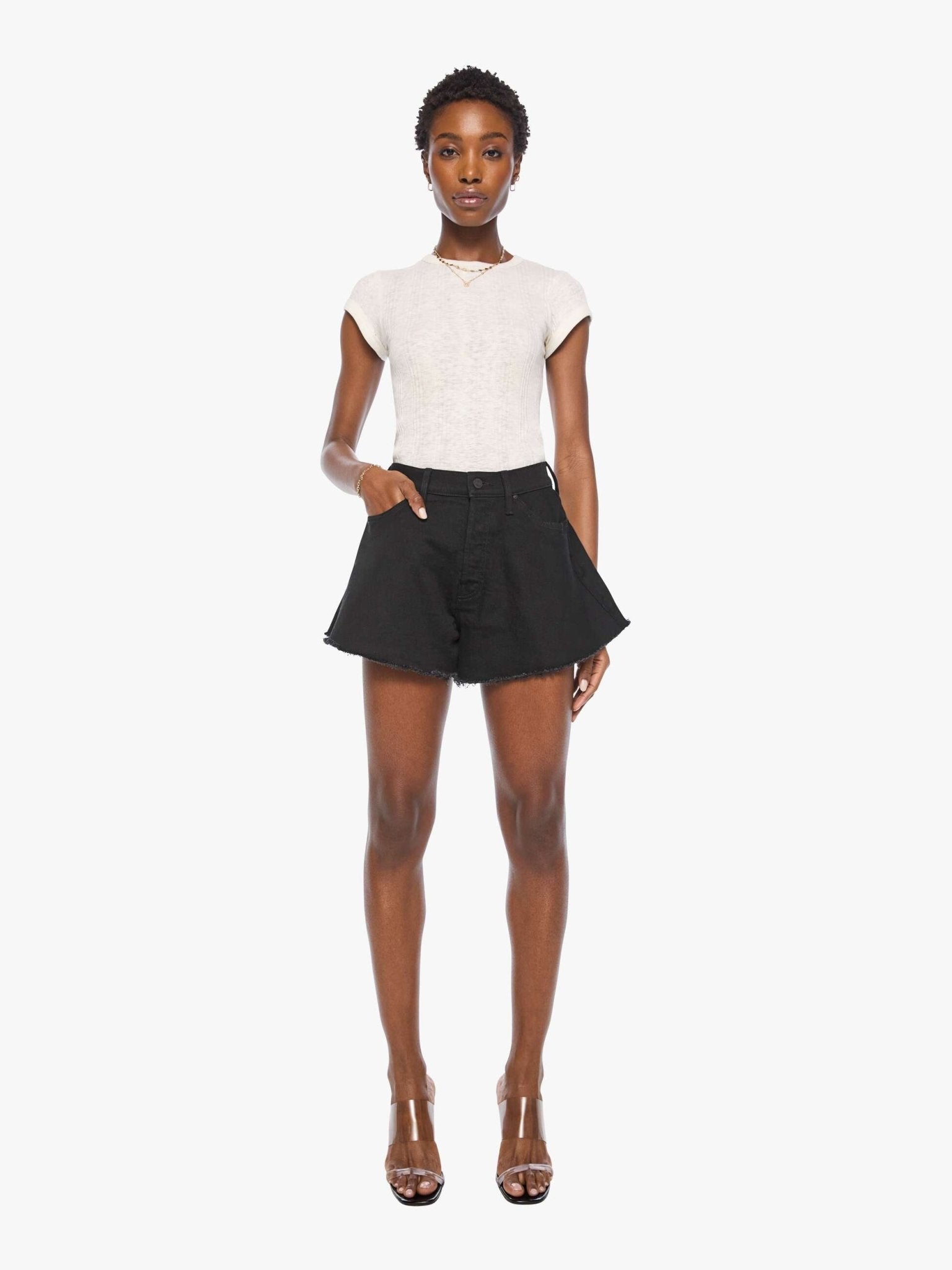 The Flutter Short Fray - Detour Boutiques