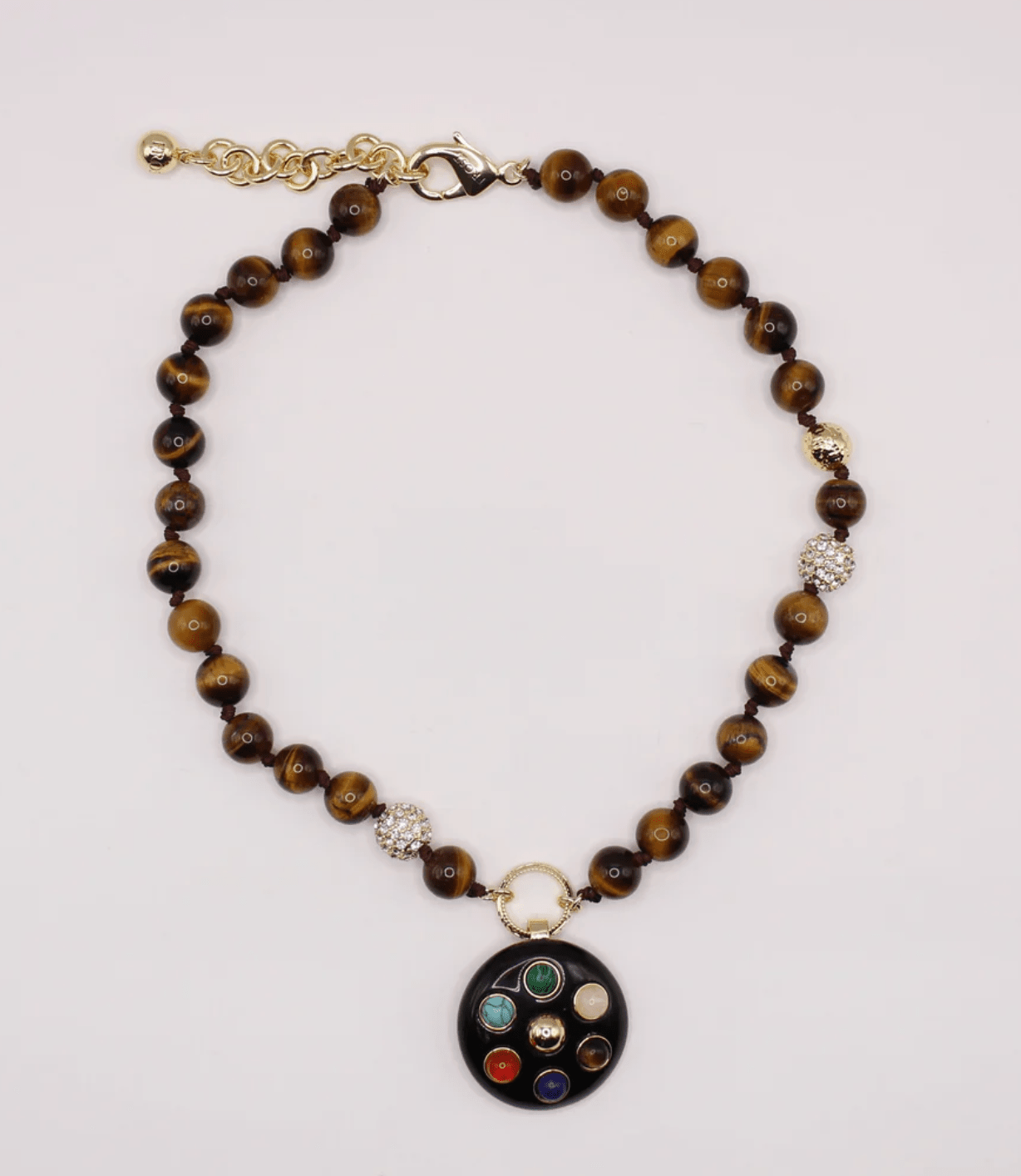 The Hera Tiger's eye Necklace - Detour Boutiques