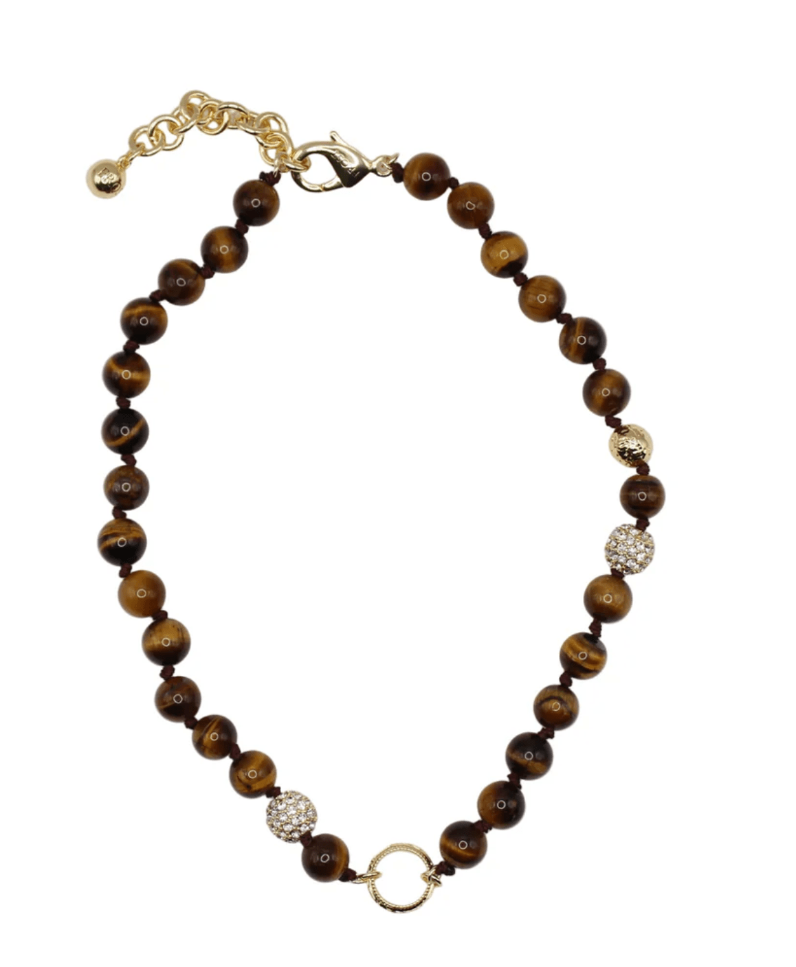 The Hera Tiger's eye Necklace - Detour Boutiques