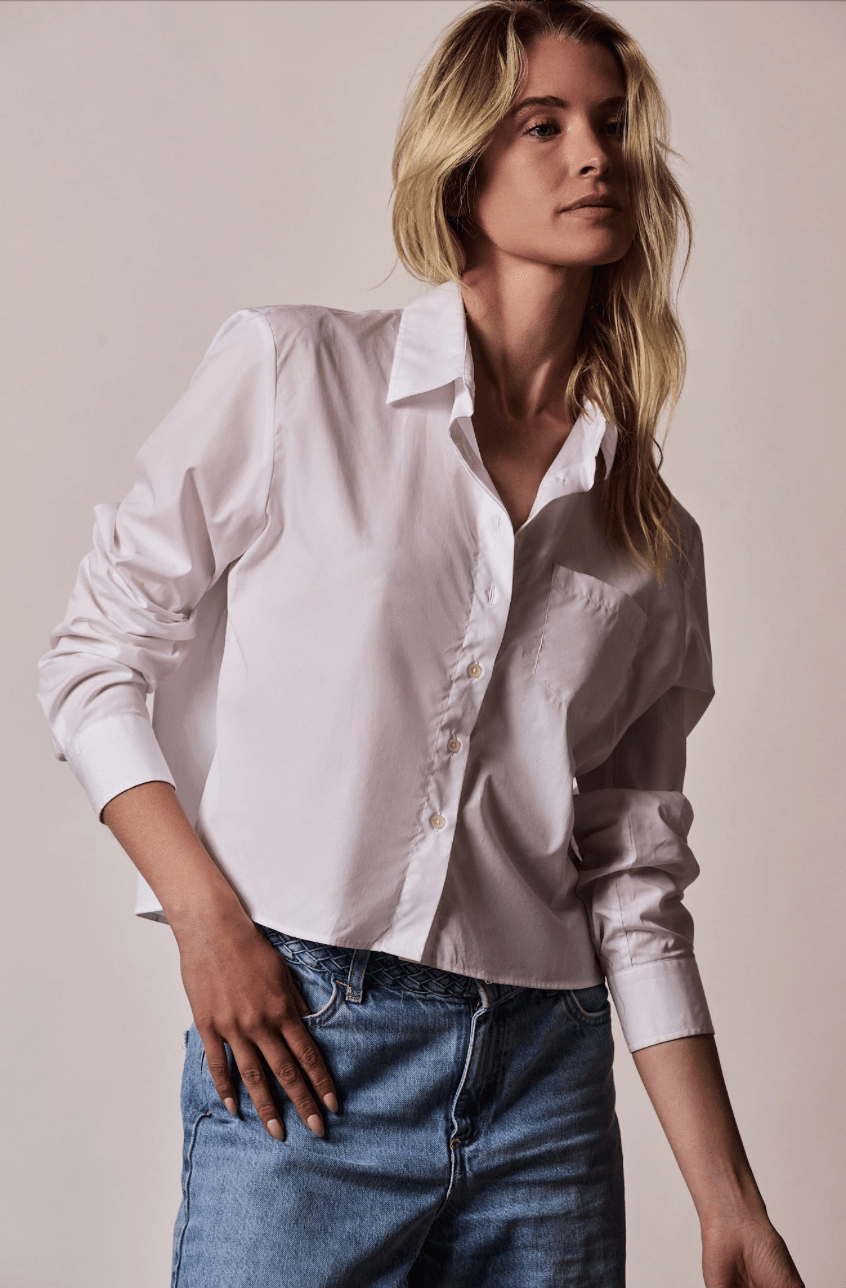 The Long Sleeve Boxy Crop - Detour Boutiques