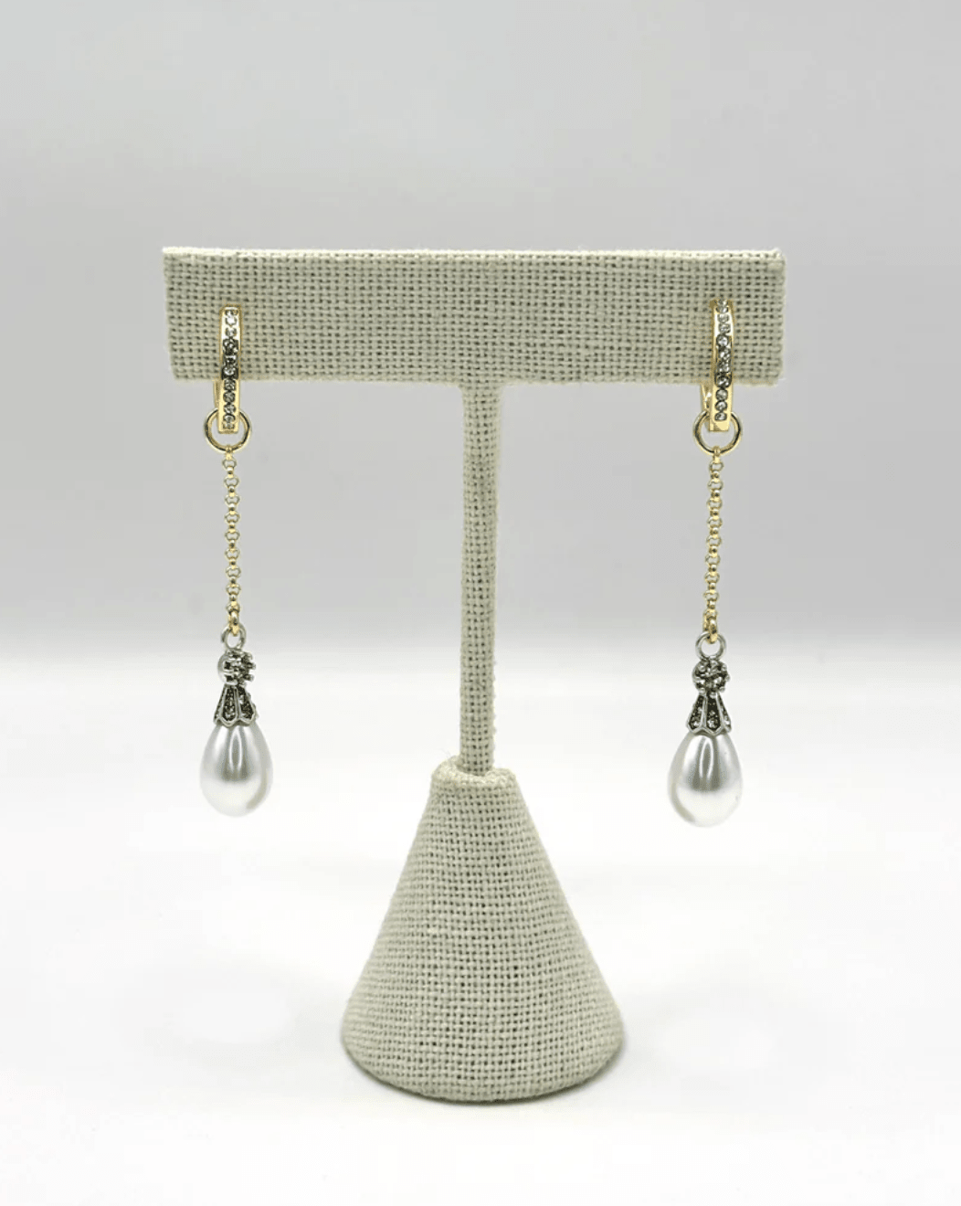 The Pearl Dew Drop Convertible Huggie Earring - Detour Boutiques