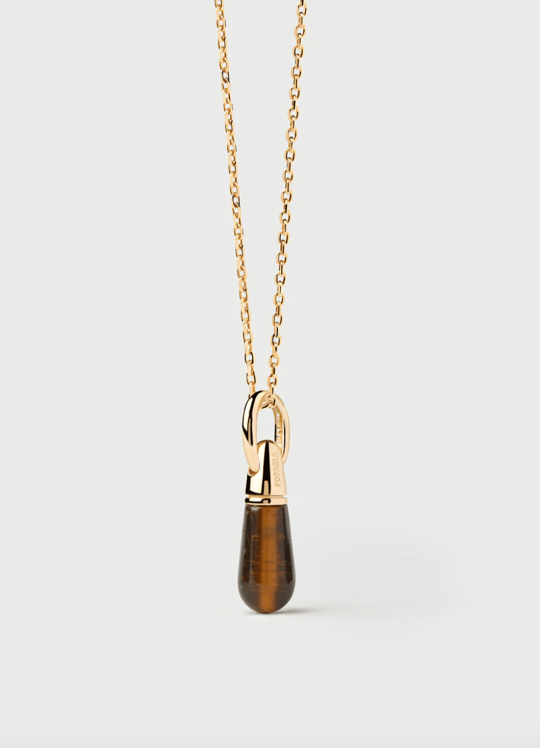 Tiger Eye Drop Pendant - Detour Boutiques