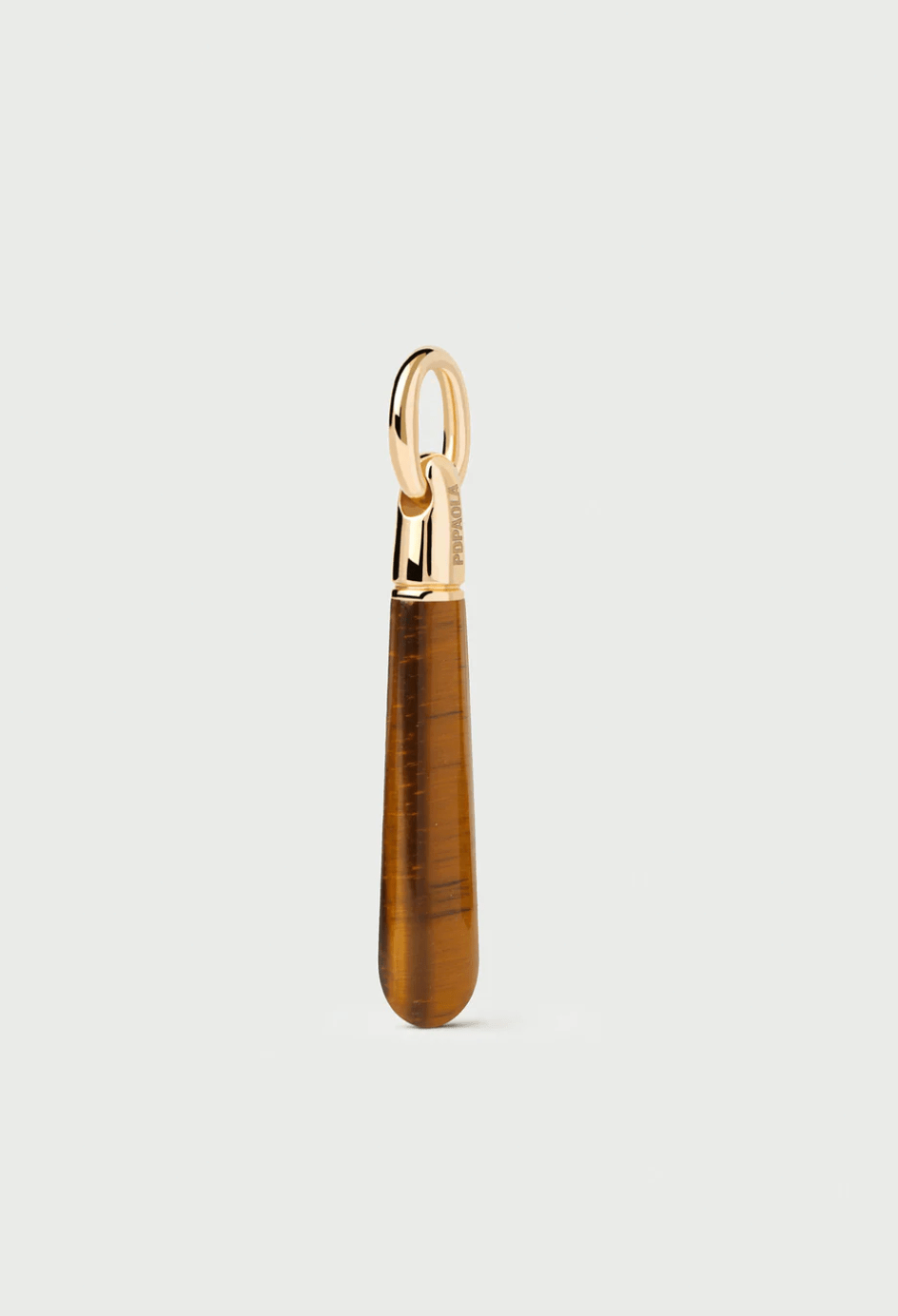Tiger Eye Large Drop pendant - Detour Boutiques