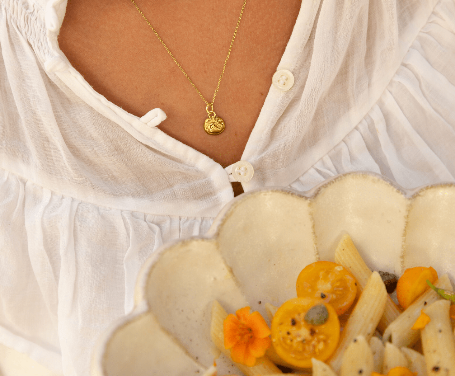 Tomato Necklace - Detour Boutiques
