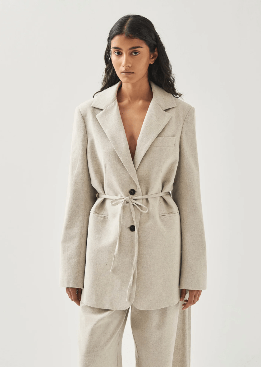 Very Cream Blazer - Detour Boutiques