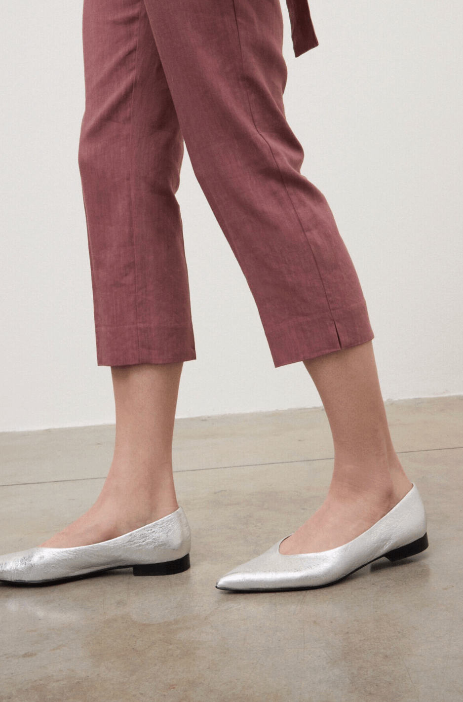 Viscose Cropped Pant - Detour Boutiques