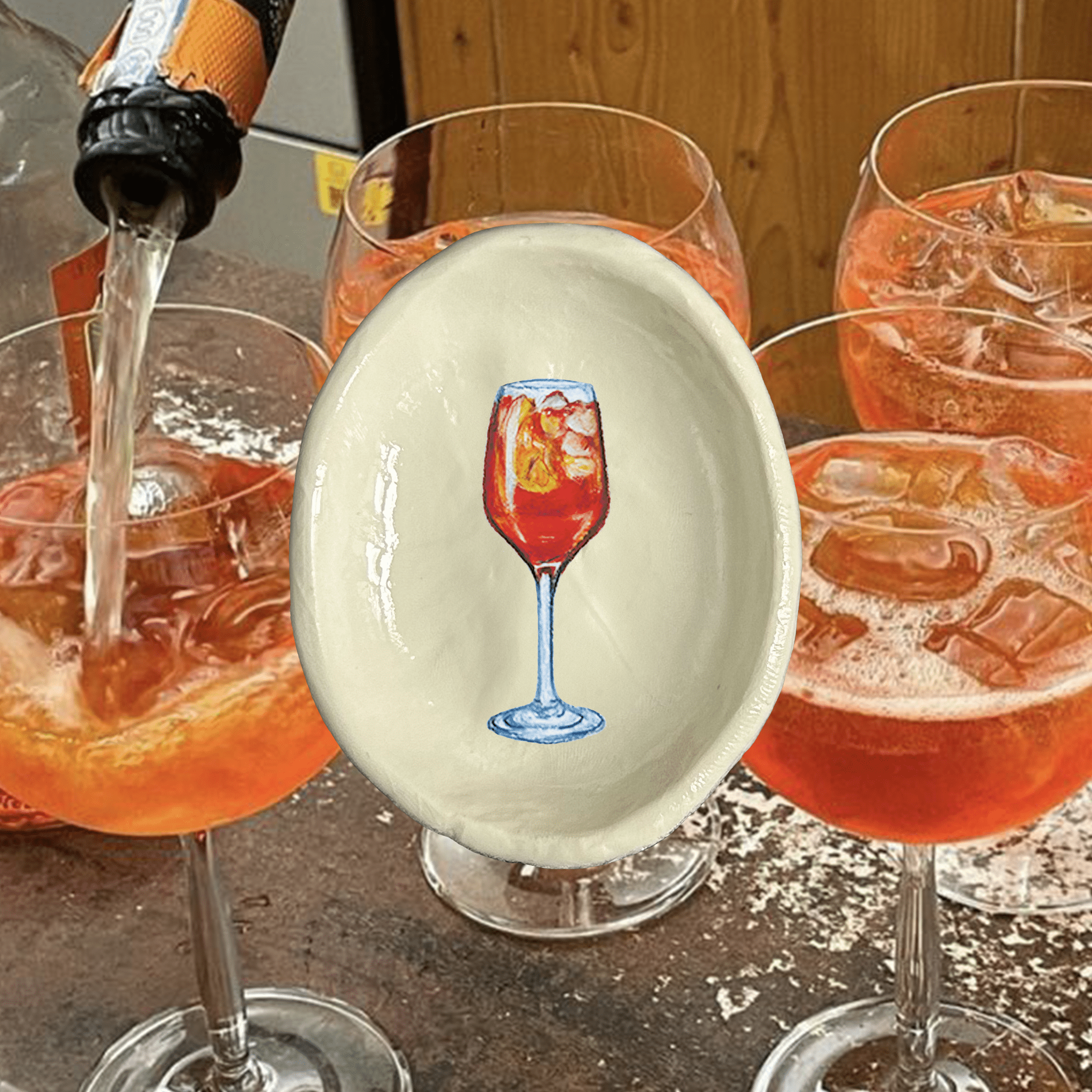 Wear Your Snacks - Aperol Spritz Dish - Detour Boutiques