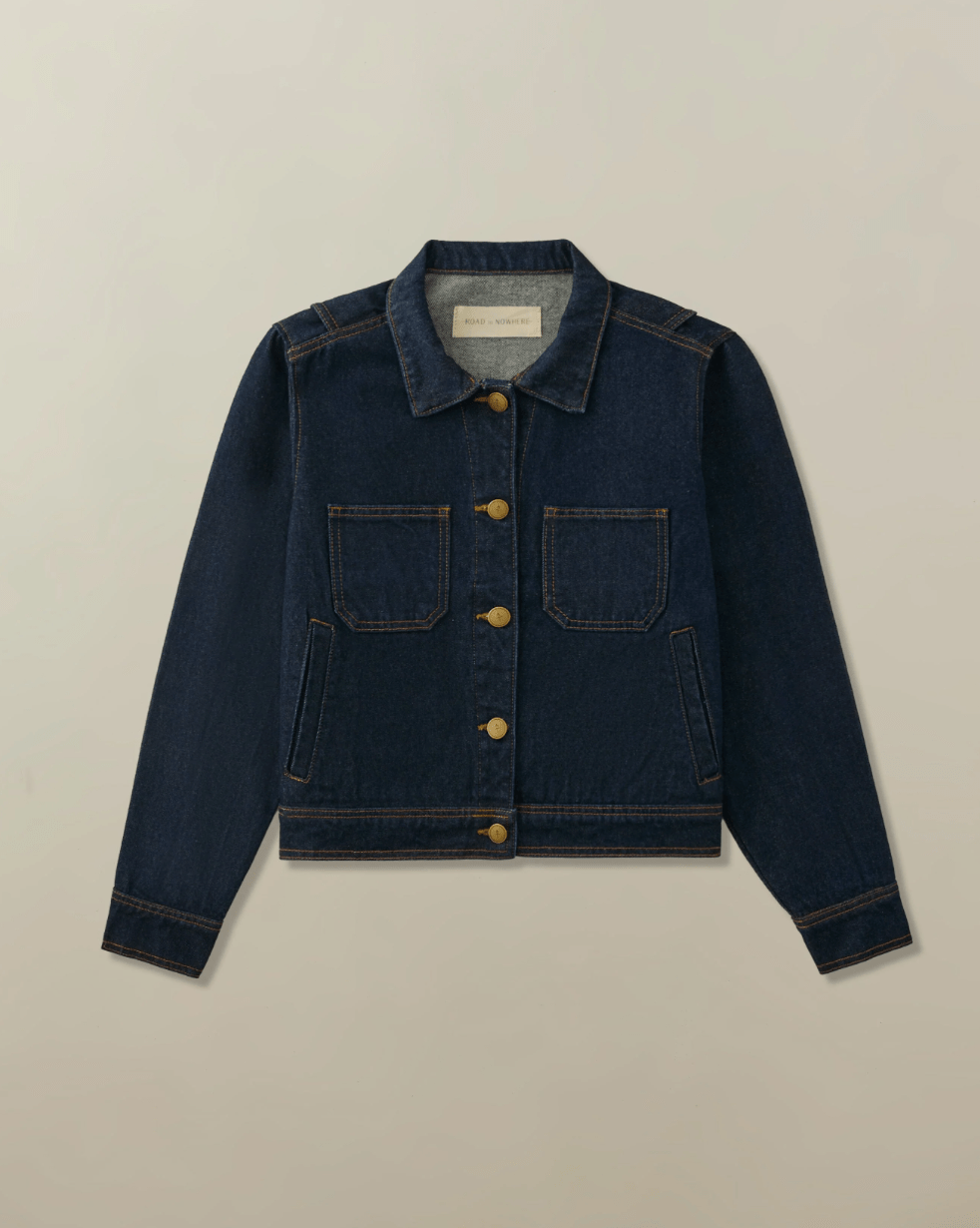 Women's Cody Jacket in Japanese Denim - Detour Boutiques