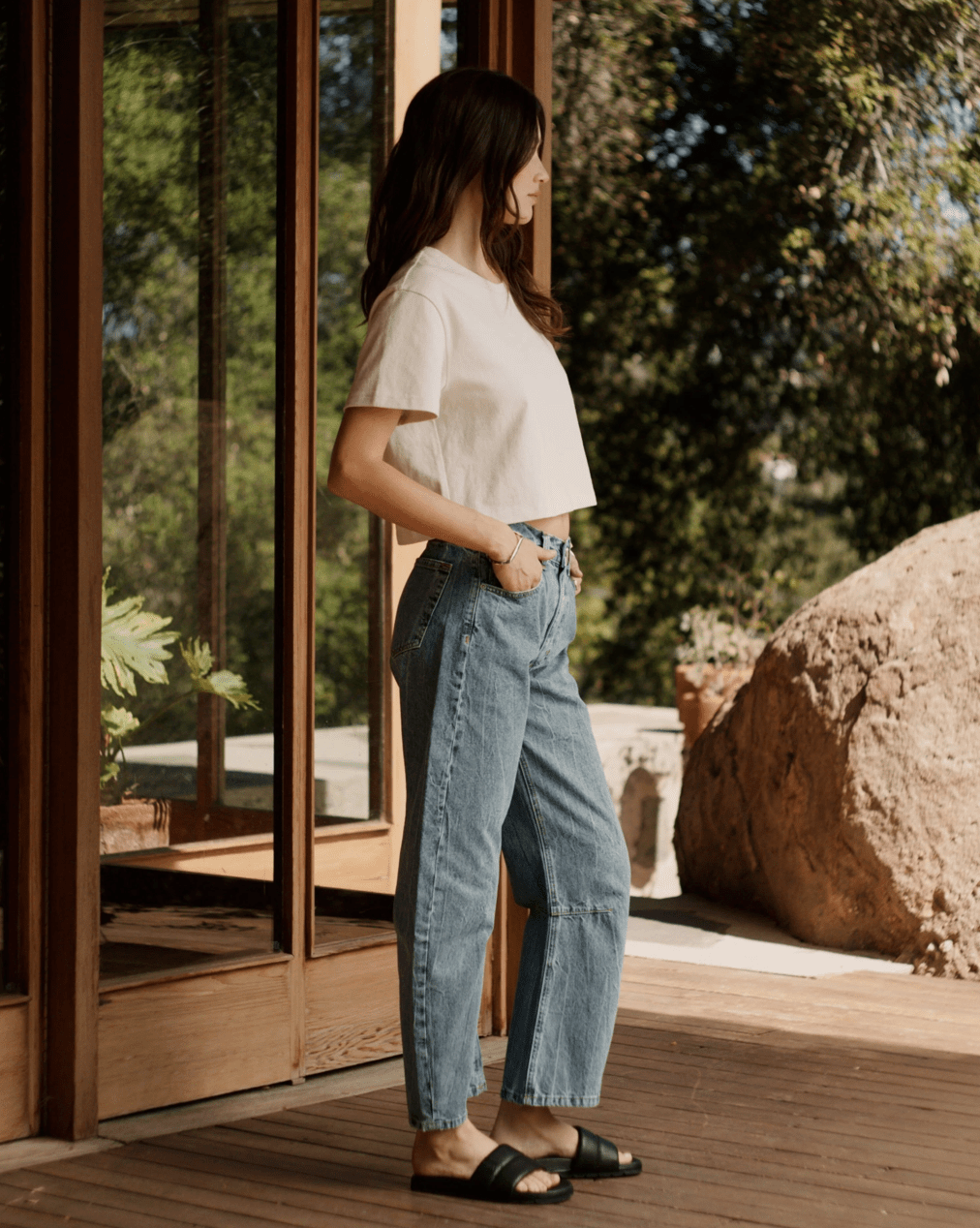 Women's Pilon Wide Jean - Detour Boutiques