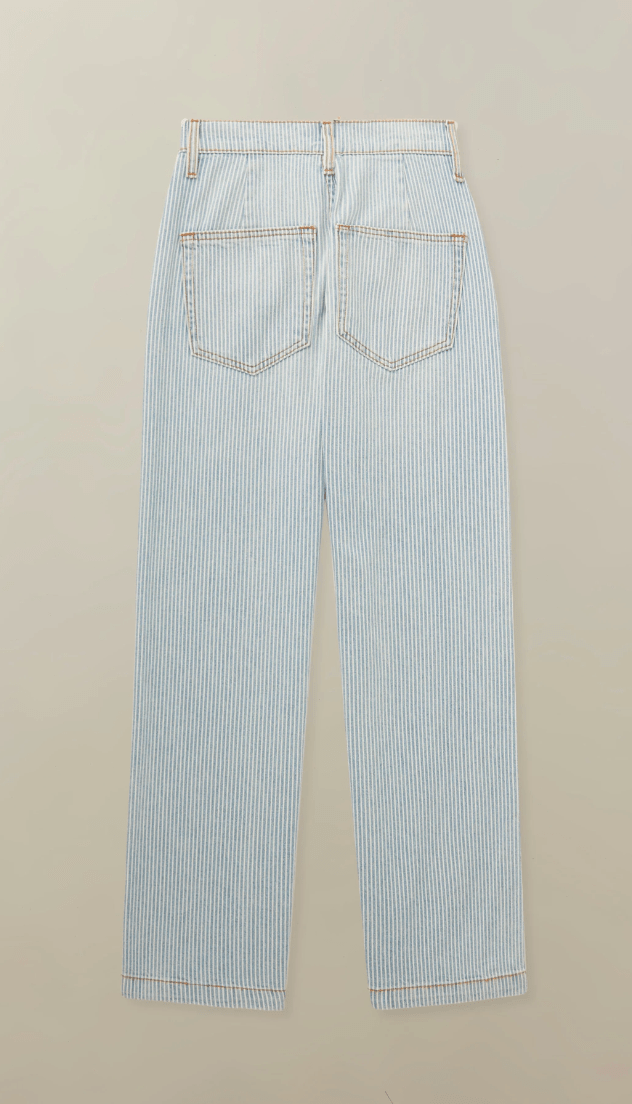 Women's River Jean in Japanese Railroad Denim - Detour Boutiques