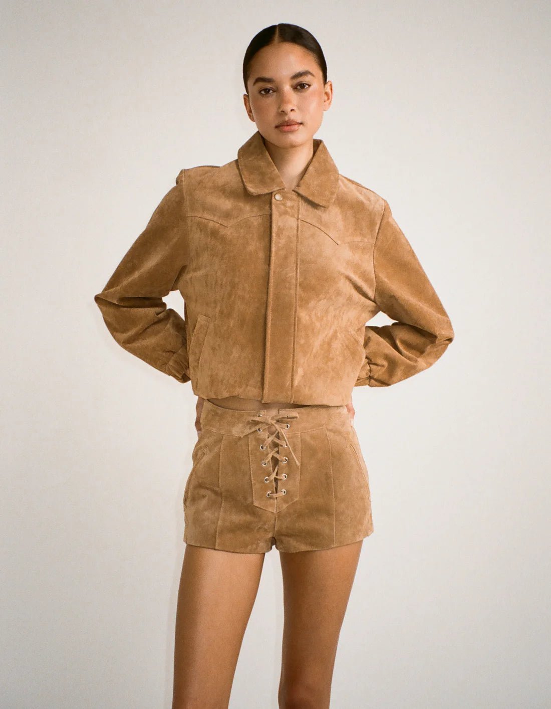 Yellowstone Suede Microshort - Detour Boutiques