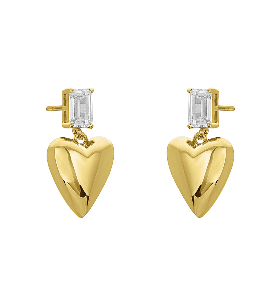 ZOSIA HEART EARRINGS - Detour Boutiques